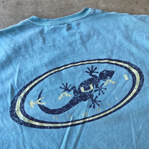 Vintage kauai Hawaiian Tee shirt - Picture 3 of 4